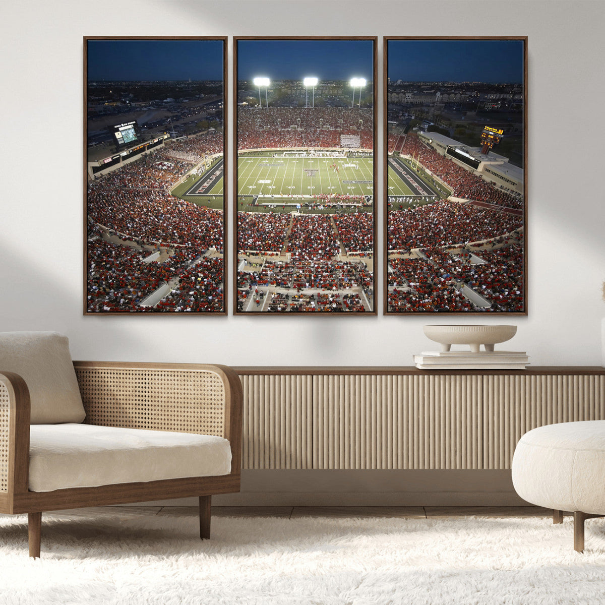 Texas Tech Red Raiders Football Team Print - Lubbock Jones