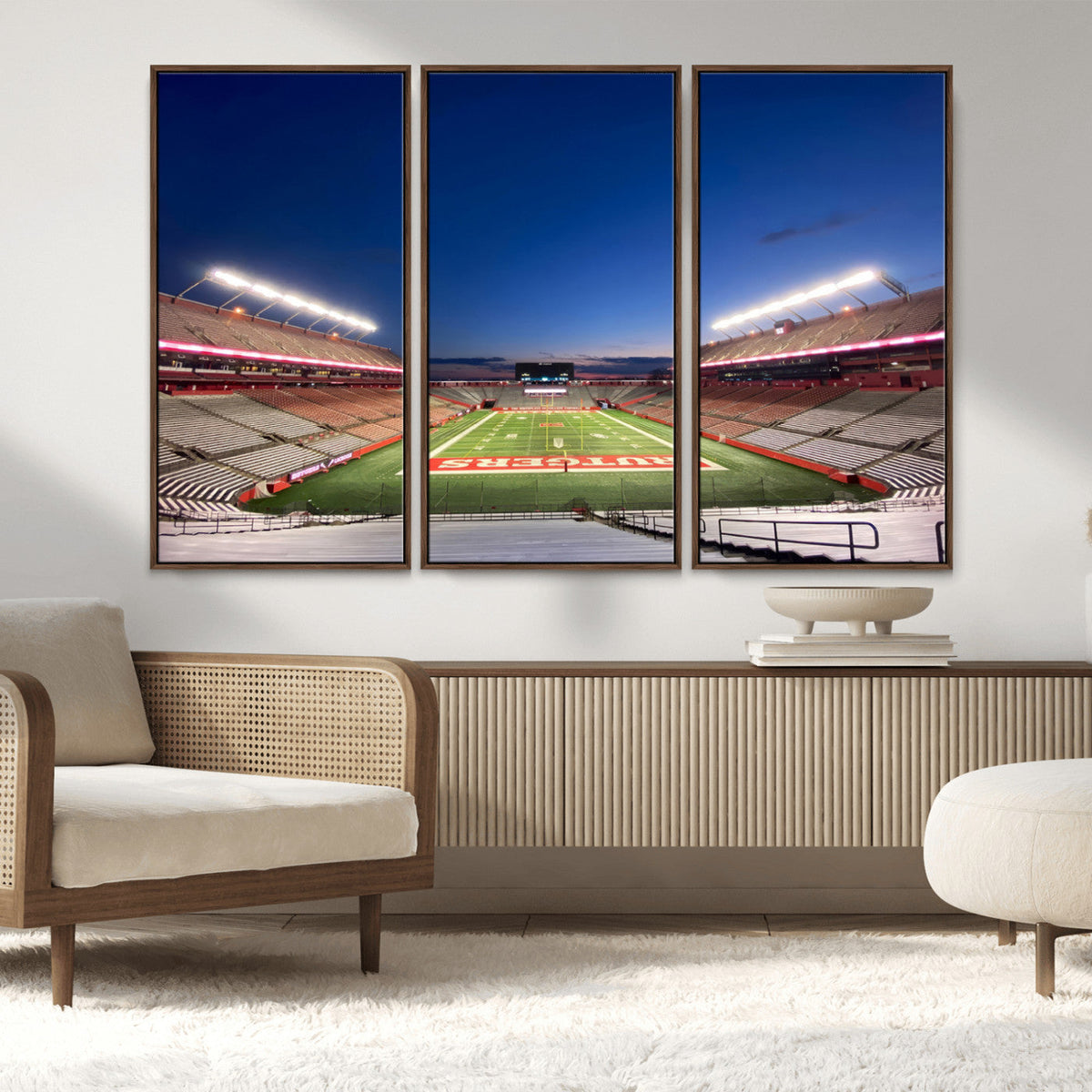 Rutgers Scarlet Knights Football Team Print - Piscataway SHI