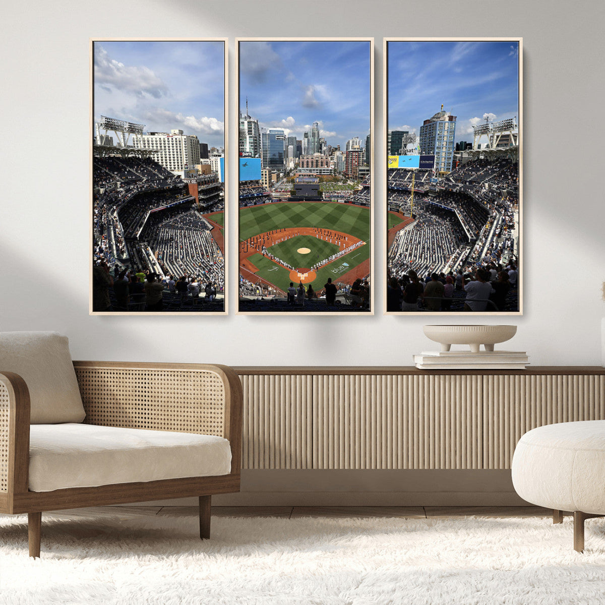 San Diego Padres Baseball Team Print - Petco Park Stadium