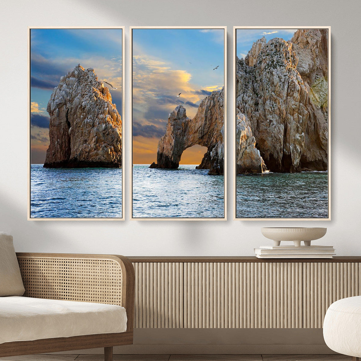 The Arch Cabo San Lucas Ocean Arch Wall Art Canvas Print,