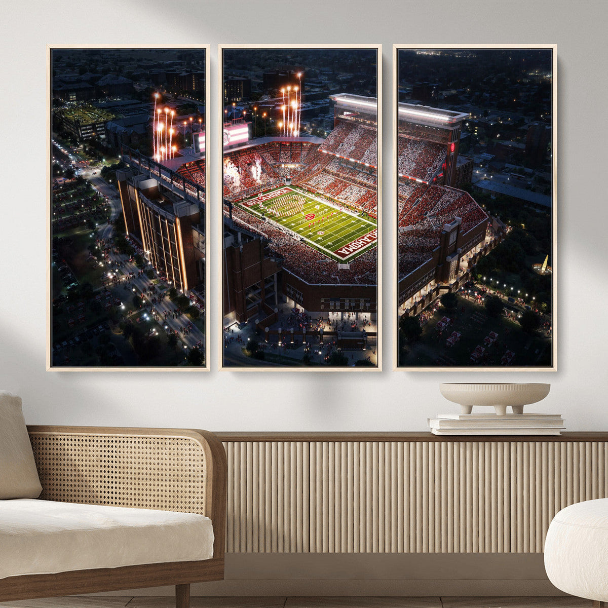 Oklahoma Memorial Stadium - Gaylord Memorial Stadium Wall