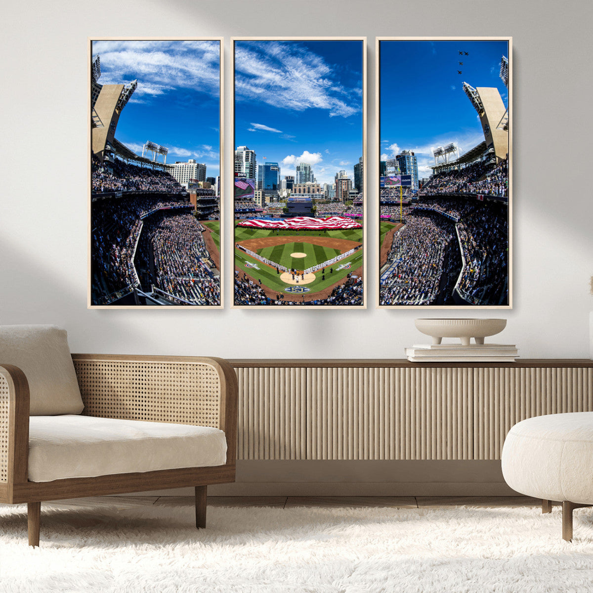 San Diego Padres Baseball Team Print - Petco Park Stadium