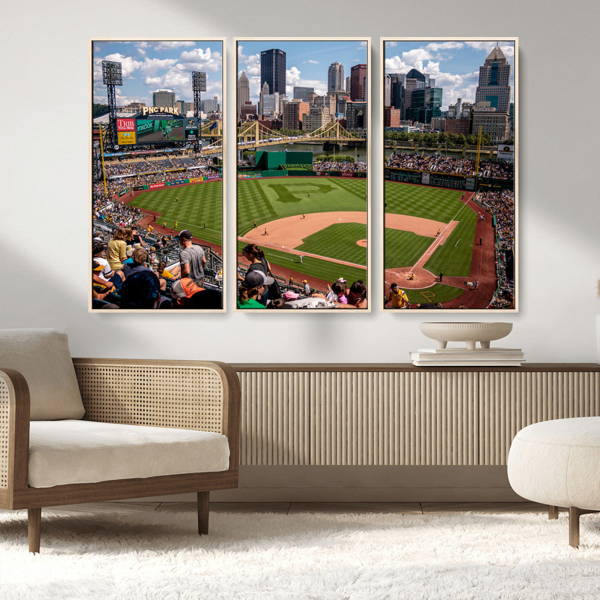 Pittsburgh Pirates Baseball Team Print - PNC Park Stadium