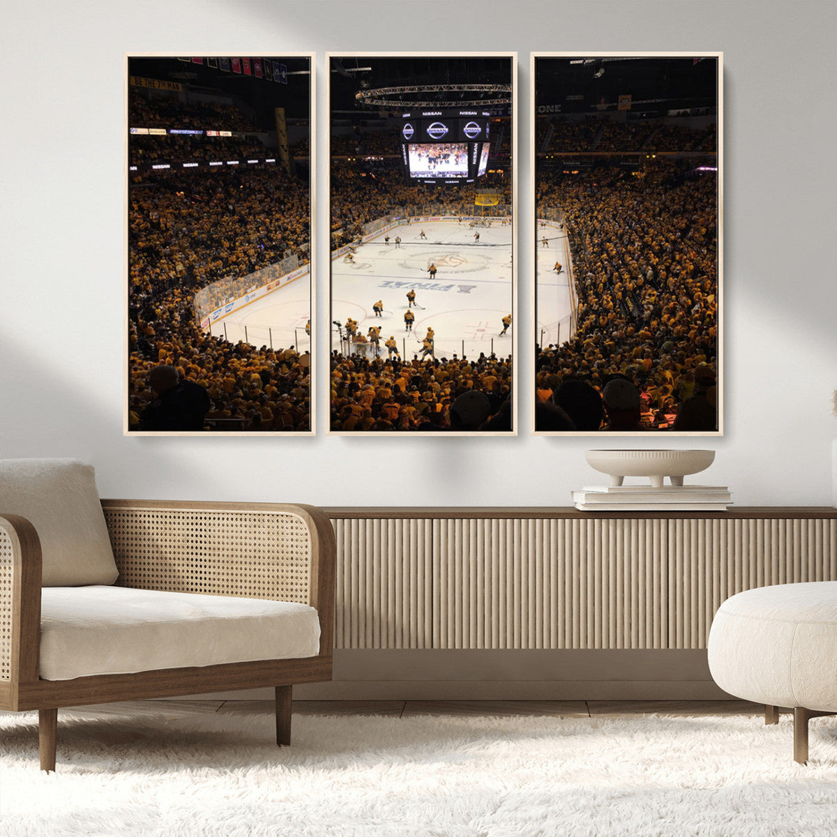 Bridgestone Arena - Nashville Predators Hockey Team Print -