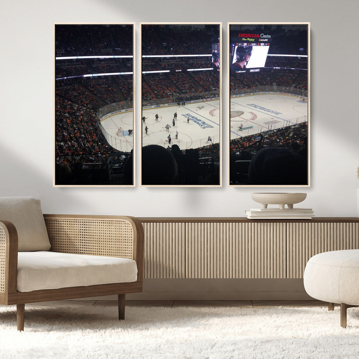 Honda Center California Anaheim Ducks Hockey Stadium Wall