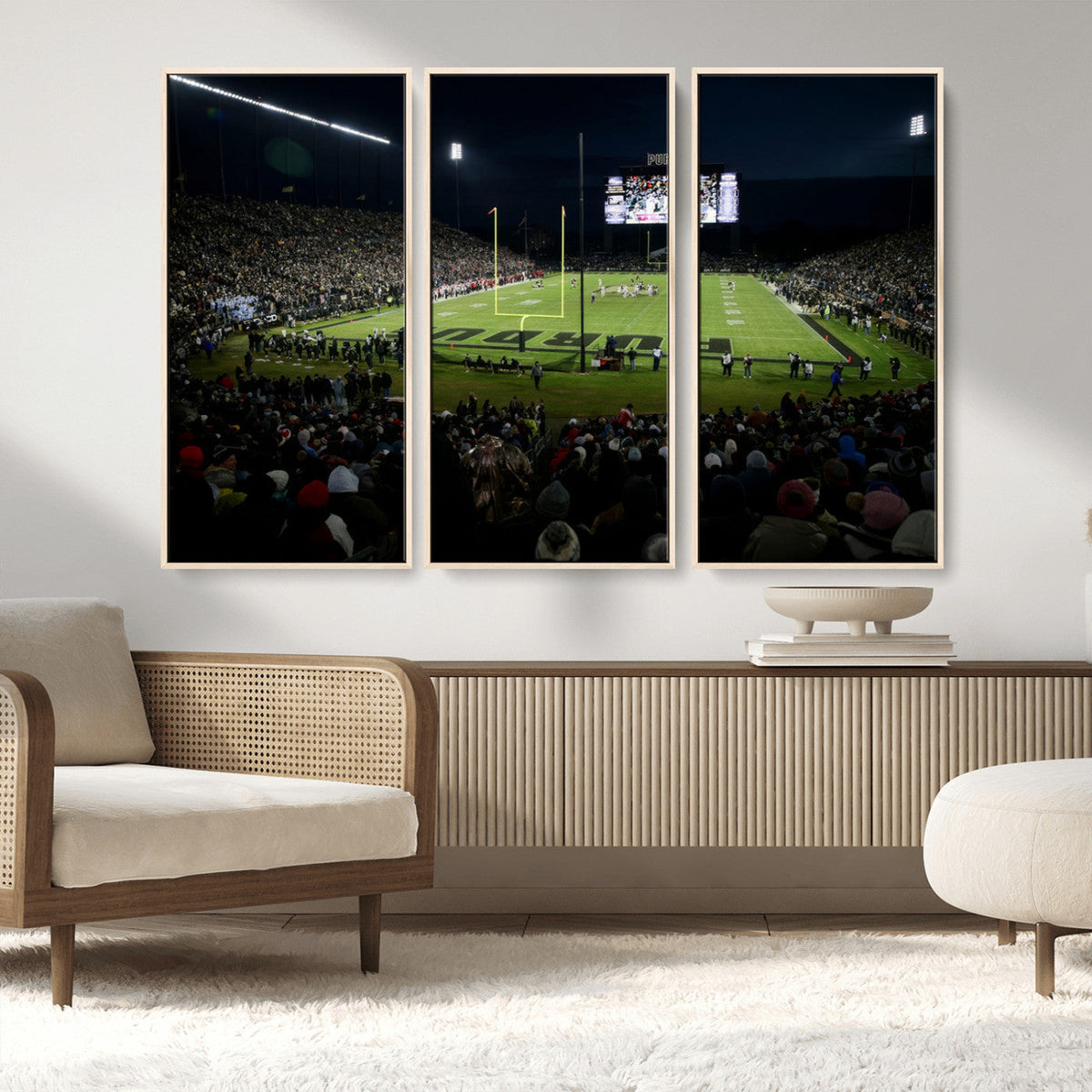 Purdue Boilermakers Football Team Print - West Lafayette