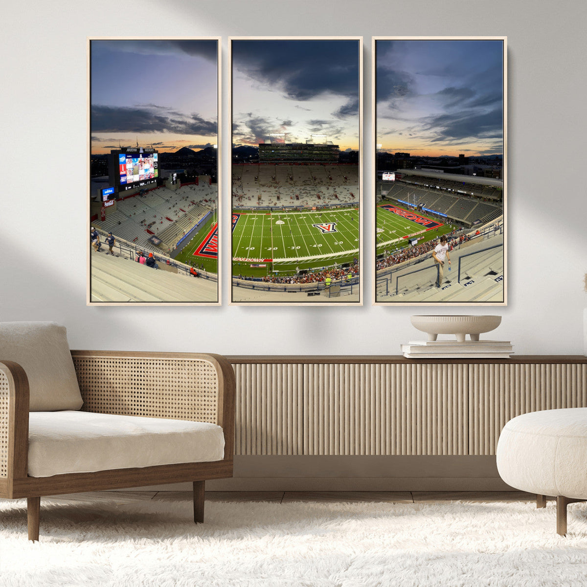 Arizona Wildcats Football Team Print - Tucson Arizona