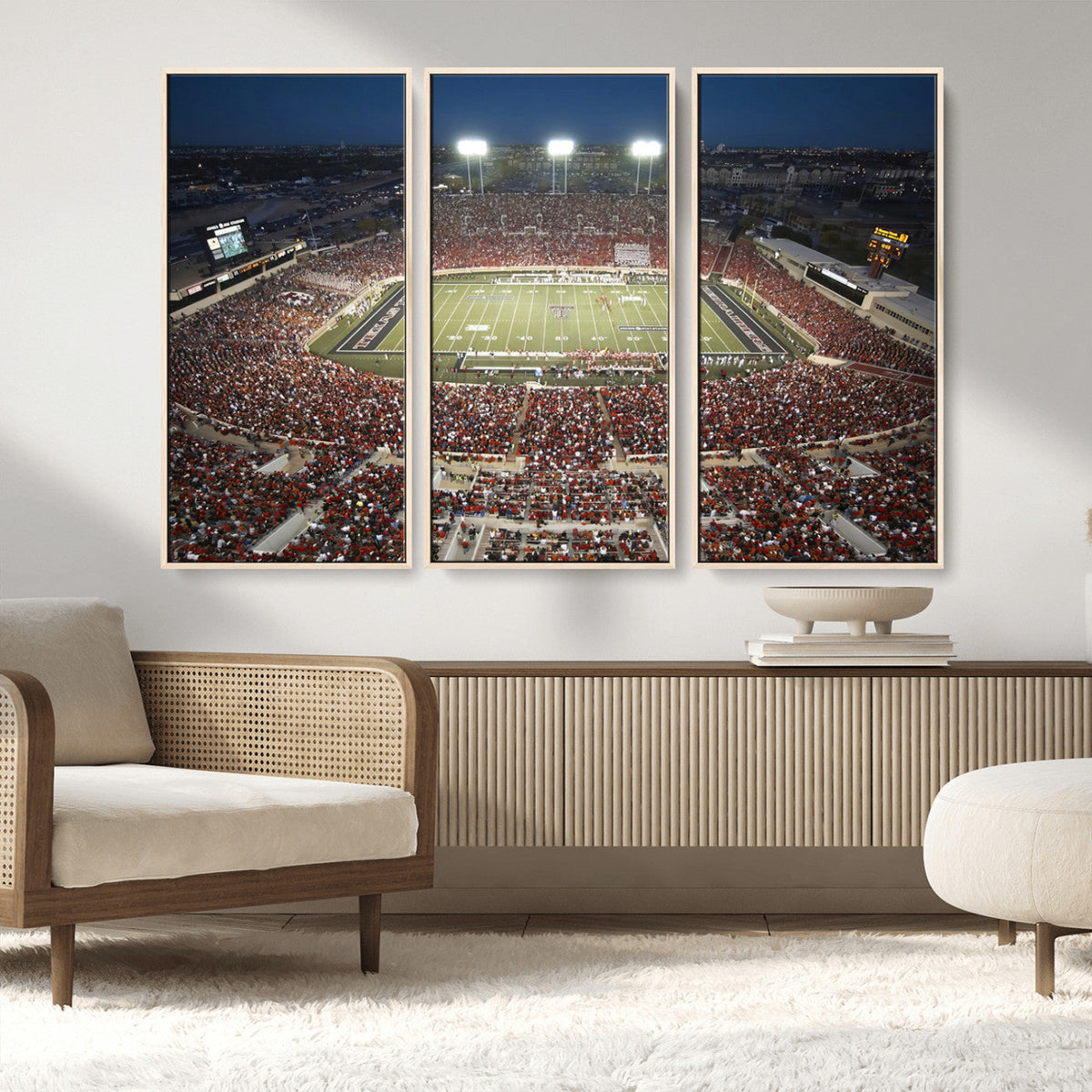 Texas Tech Red Raiders Football Team Print - Lubbock Jones