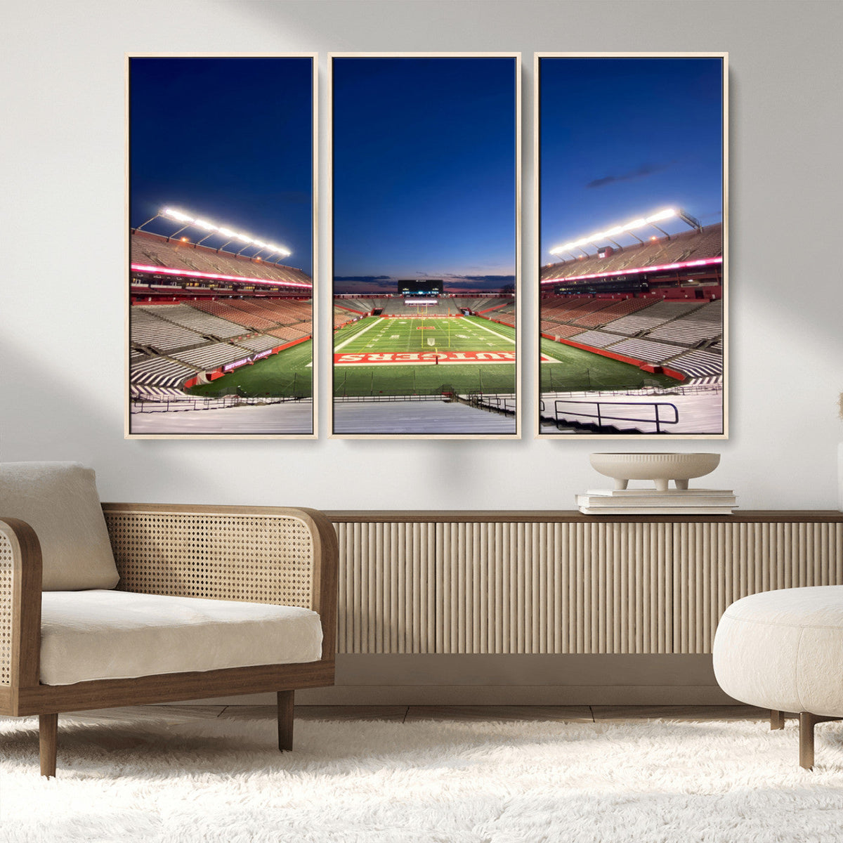 Rutgers Scarlet Knights Football Team Print - Piscataway SHI