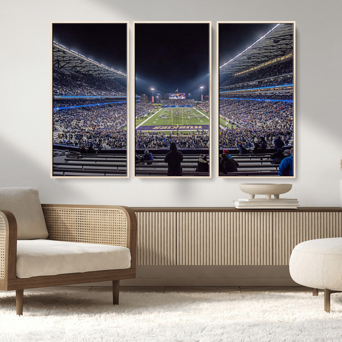 The University of Washington Huskies Football Team Print -