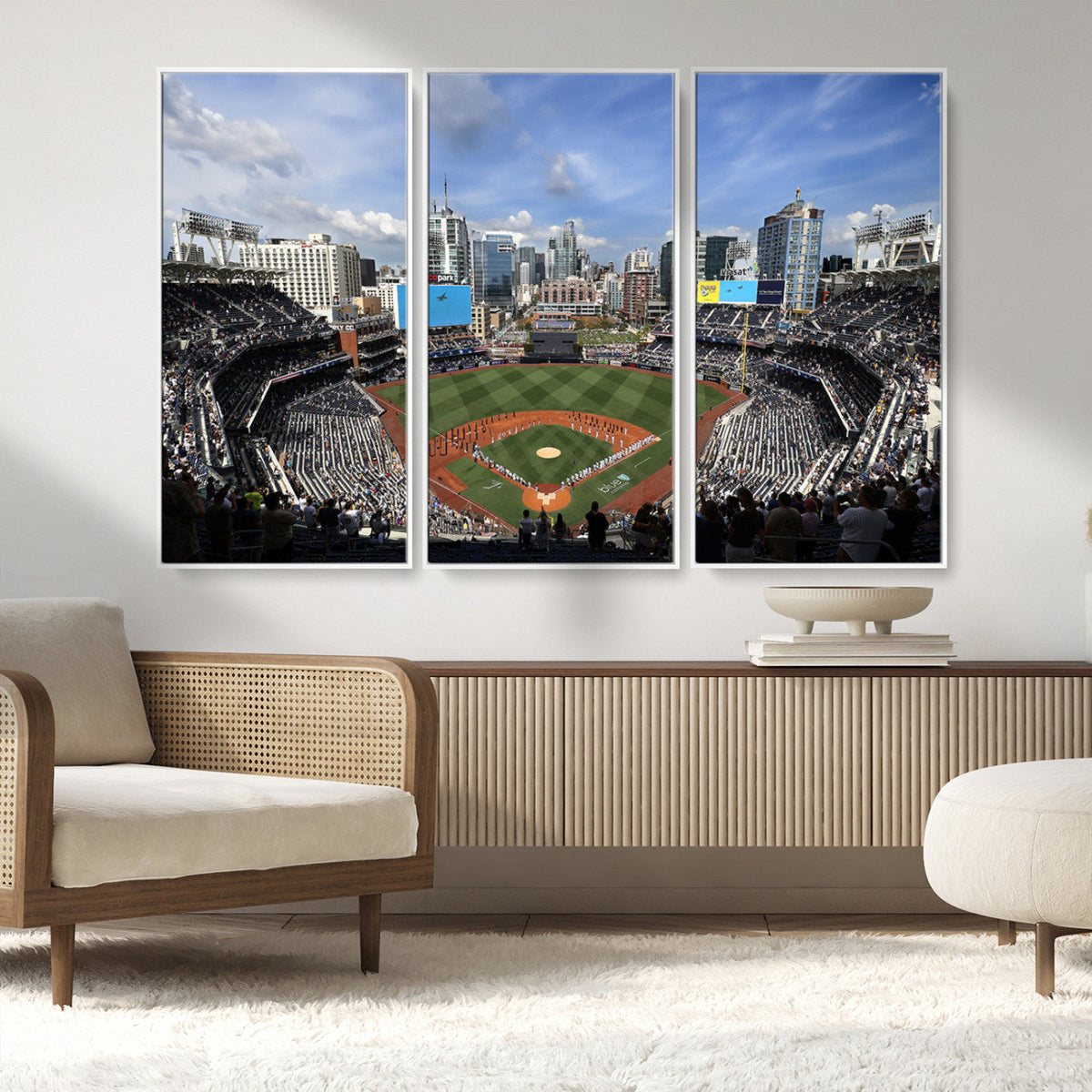 San Diego Padres Baseball Team Print - Petco Park Stadium