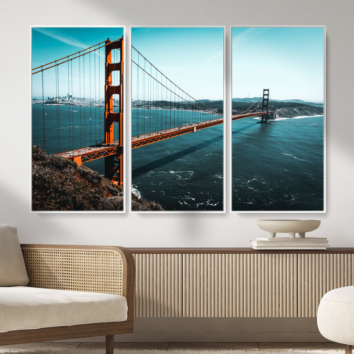 Golden Gate Bridge Wall Art Canvas Print – San Francisco
