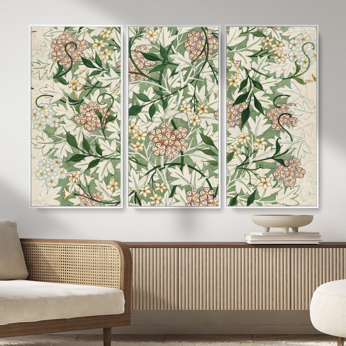 William Morris Jasmine 1872 Canvas Wall Art — Arts and