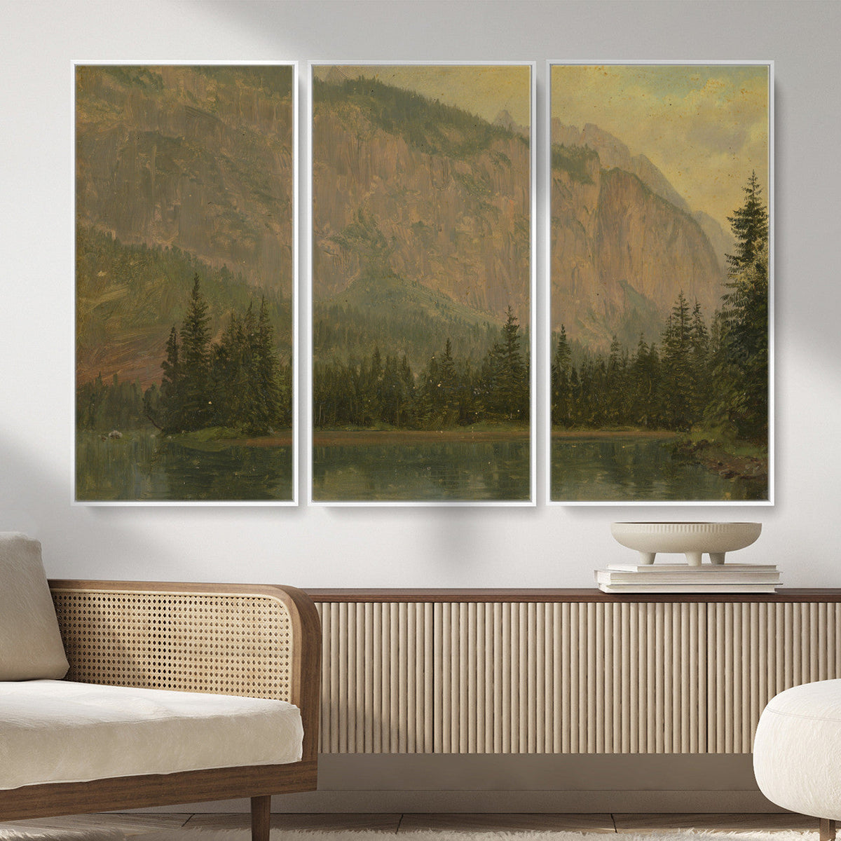 Frederic Edwin Church Hintersee Canvas Print, Hudson River