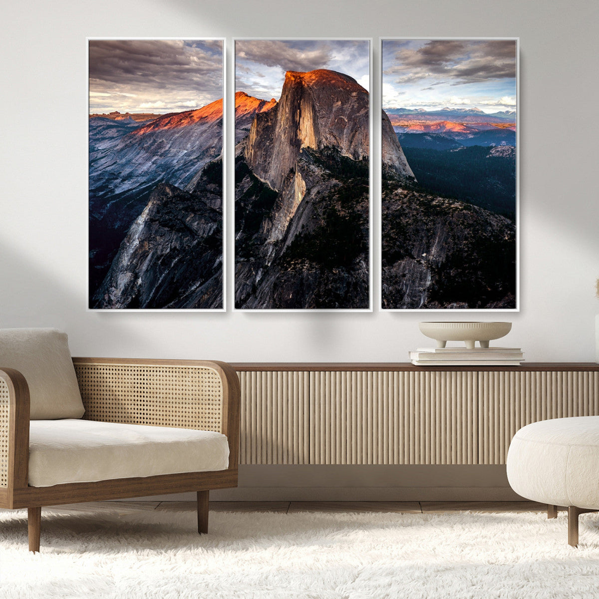 Half Dome Yosemite Wall Art – Majestic Mountain Landscape