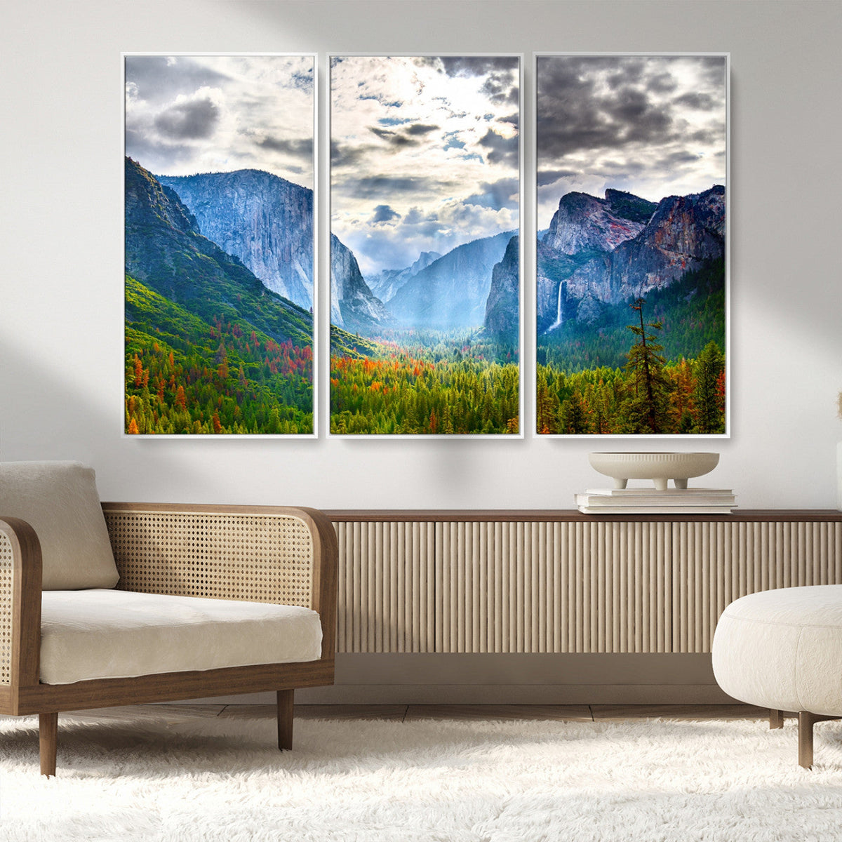 Yosemite National Park El Capitan Landscape Wall Art,