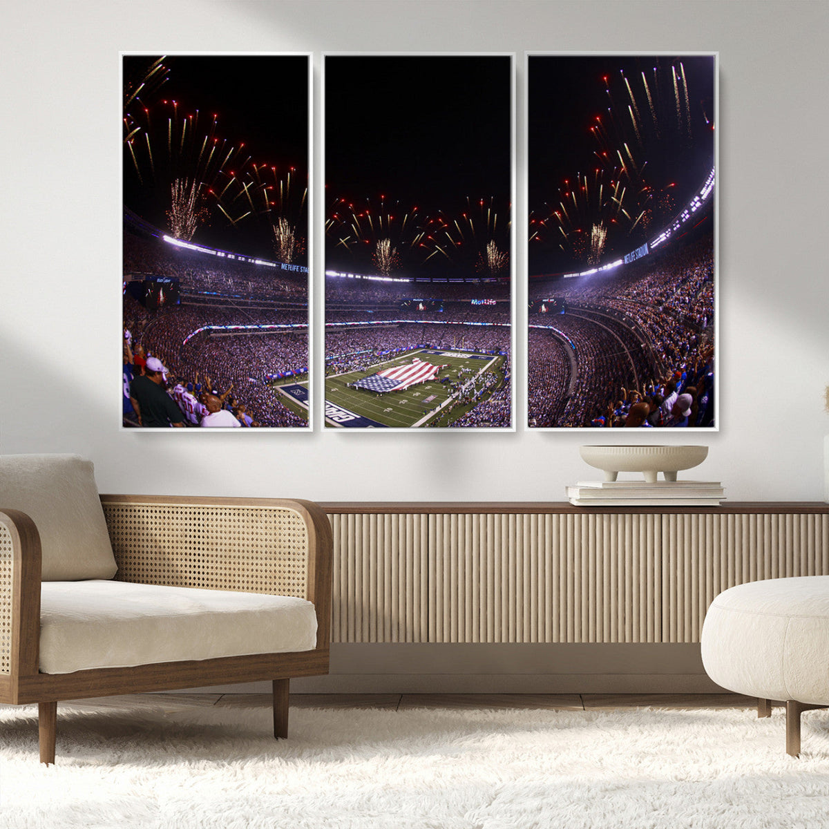 New York Giants Football Team Print - East Rutherford