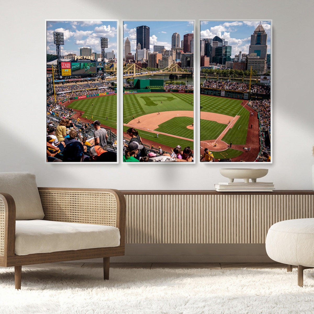 Pittsburgh Pirates Baseball Team Print - PNC Park Stadium