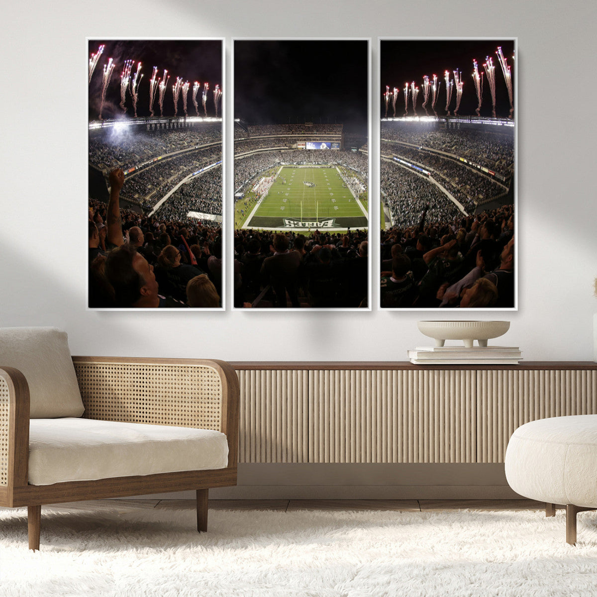Eagles Field Stadium Wall Art - Philadelphia Eagles Football