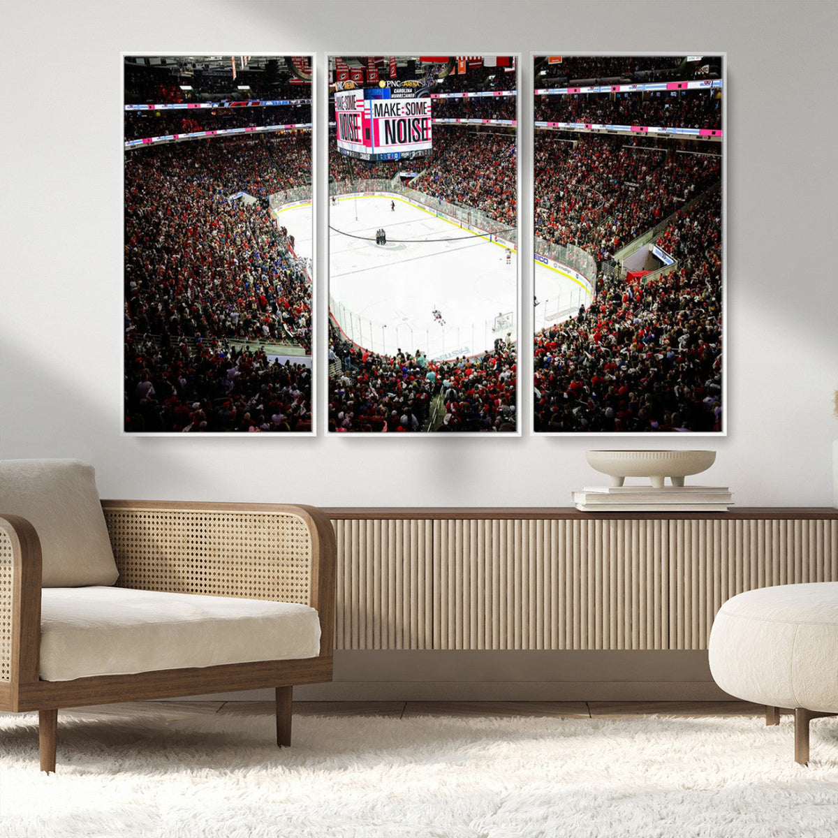 PNC Arena Raleigh North Carolina Hurricanes Hockey Stadium