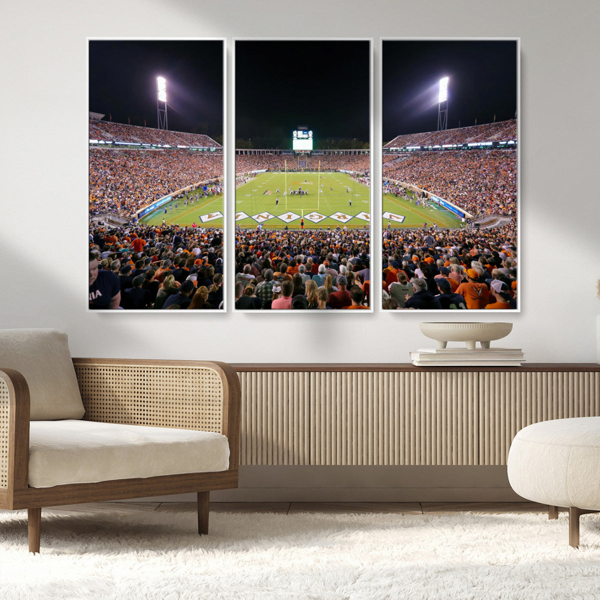 Virginia Cavaliers Football Team Print - Charlottesville