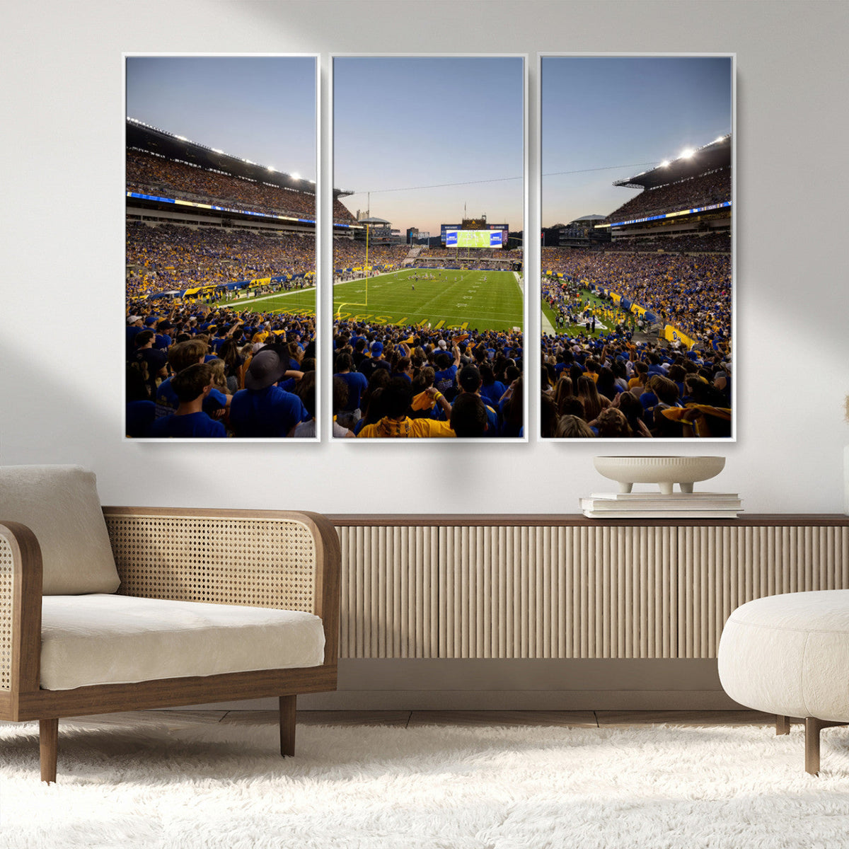 Pittsburgh Panthers Football Team Print - Pittsburgh