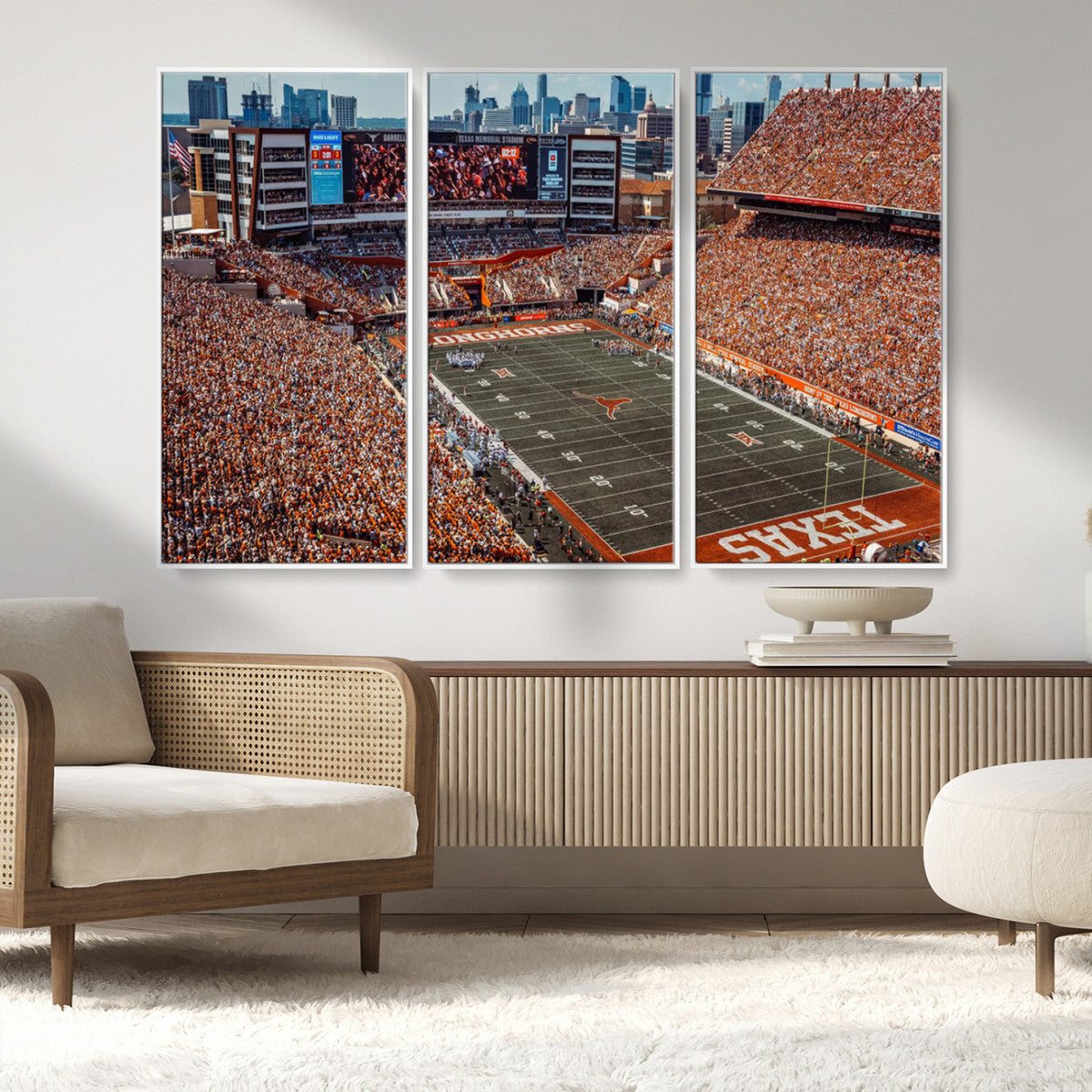 University of Texas Longhorns Football Team Print - Austin