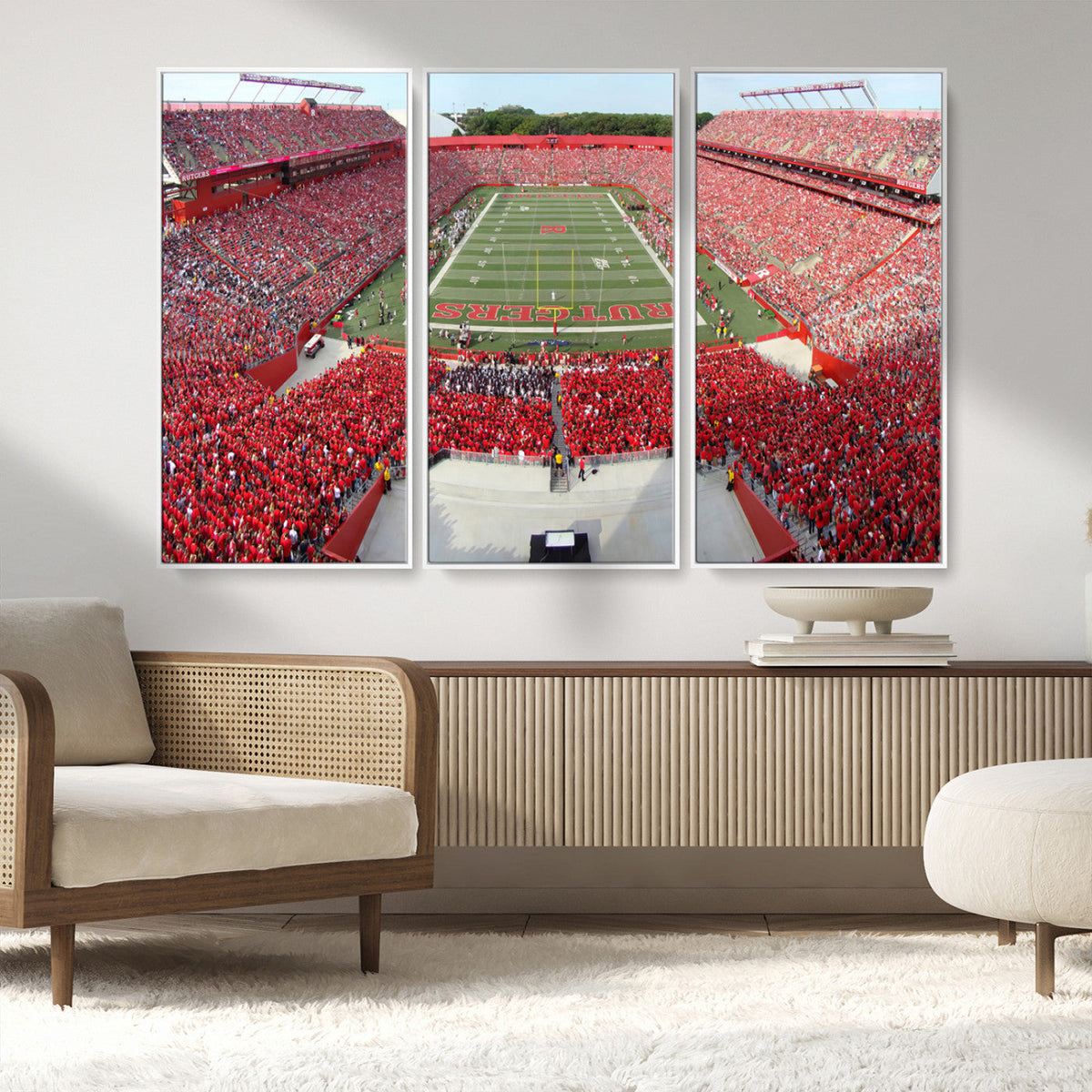 Rutgers Scarlet Knights Football Team Print - Piscataway SHI