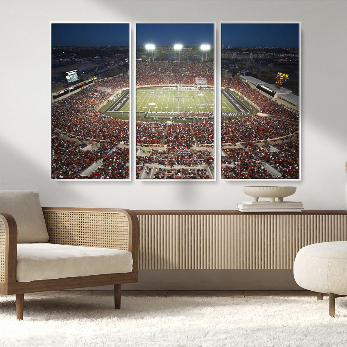 Texas Tech Red Raiders Football Team Print - Lubbock Jones