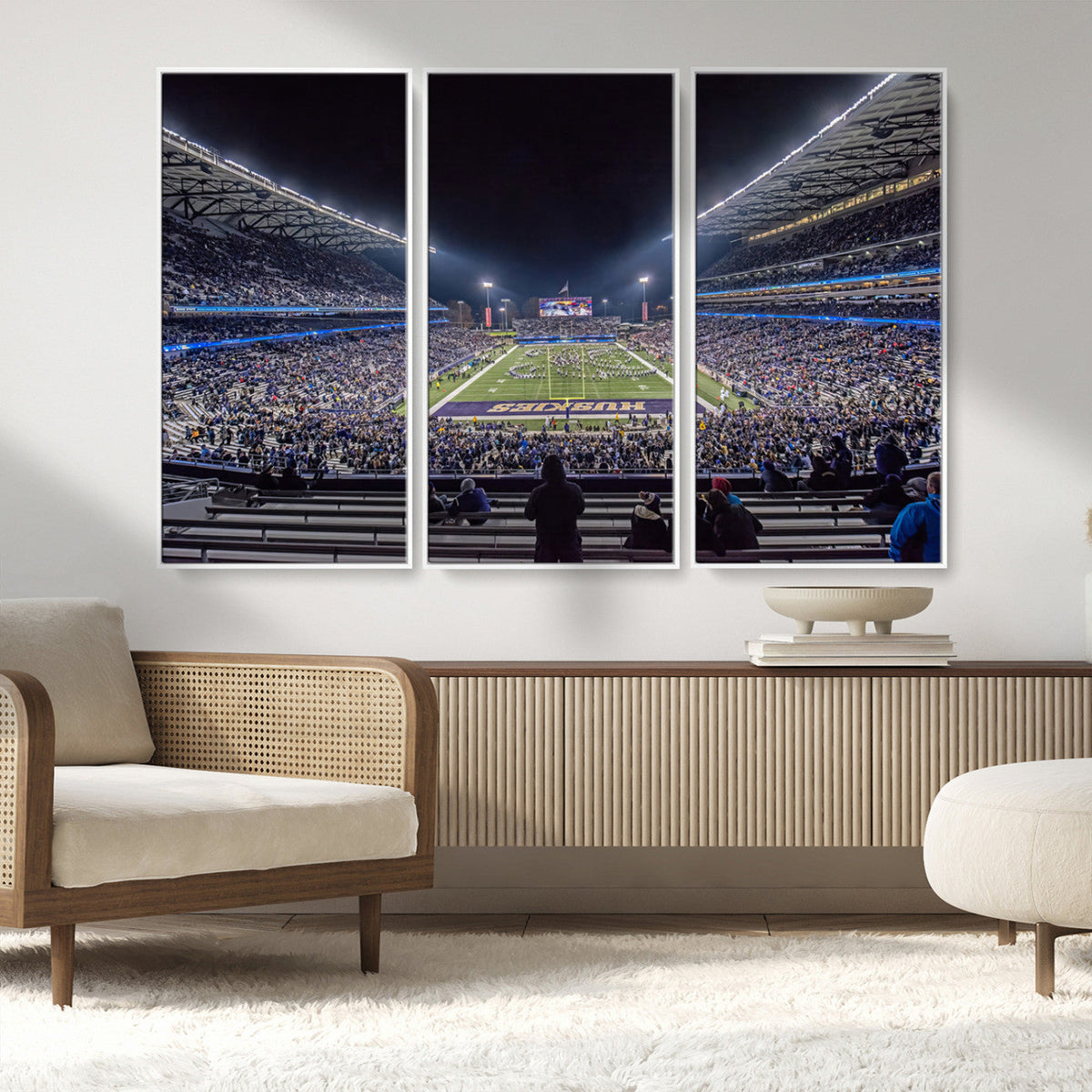 The University of Washington Huskies Football Team Print -