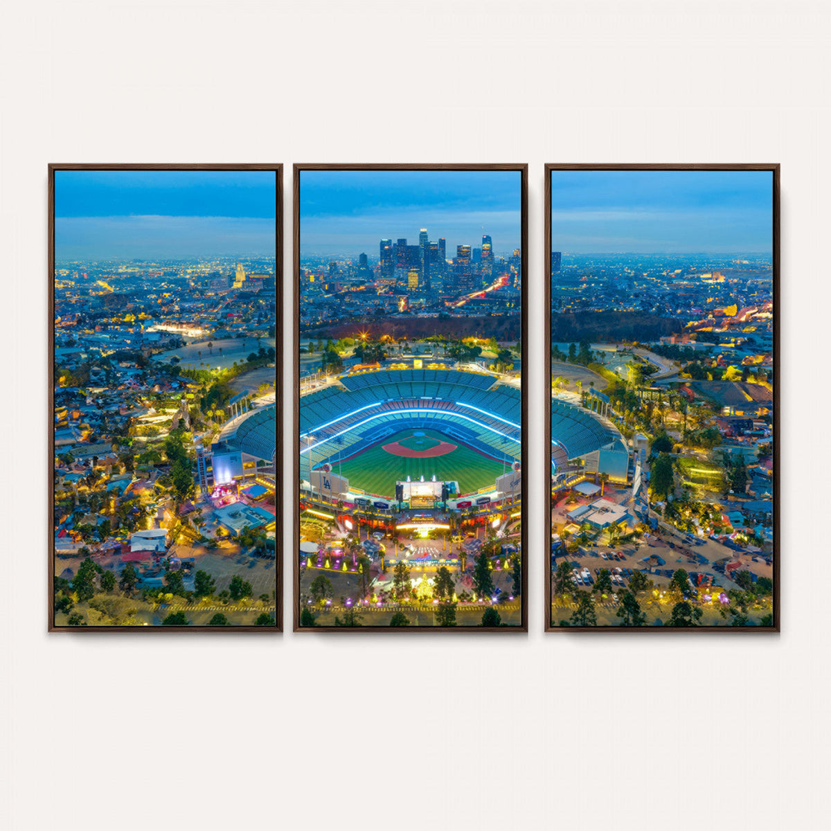 Los Angeles Dodgers Wall Art Canvas, Dodger Stadium Wall Art