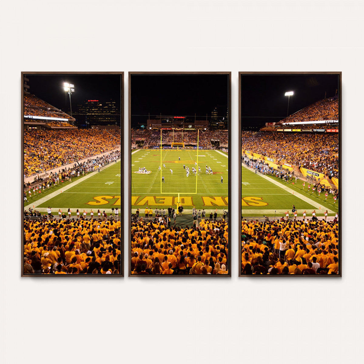 ASU Sun Devils Football Team Print - Phoenix Mountain