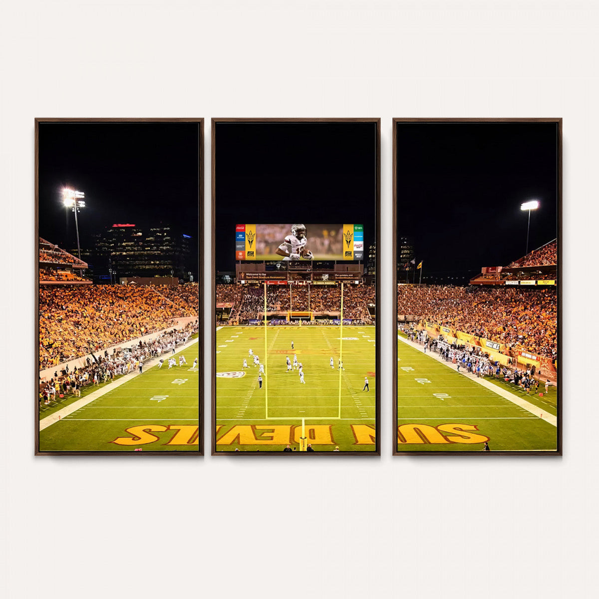 ASU Sun Devils Football Team Print - Phoenix Mountain
