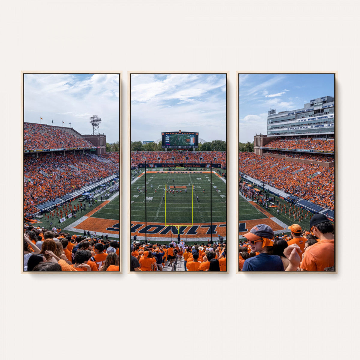 University of Illinois Fighting Illini Football Team Print