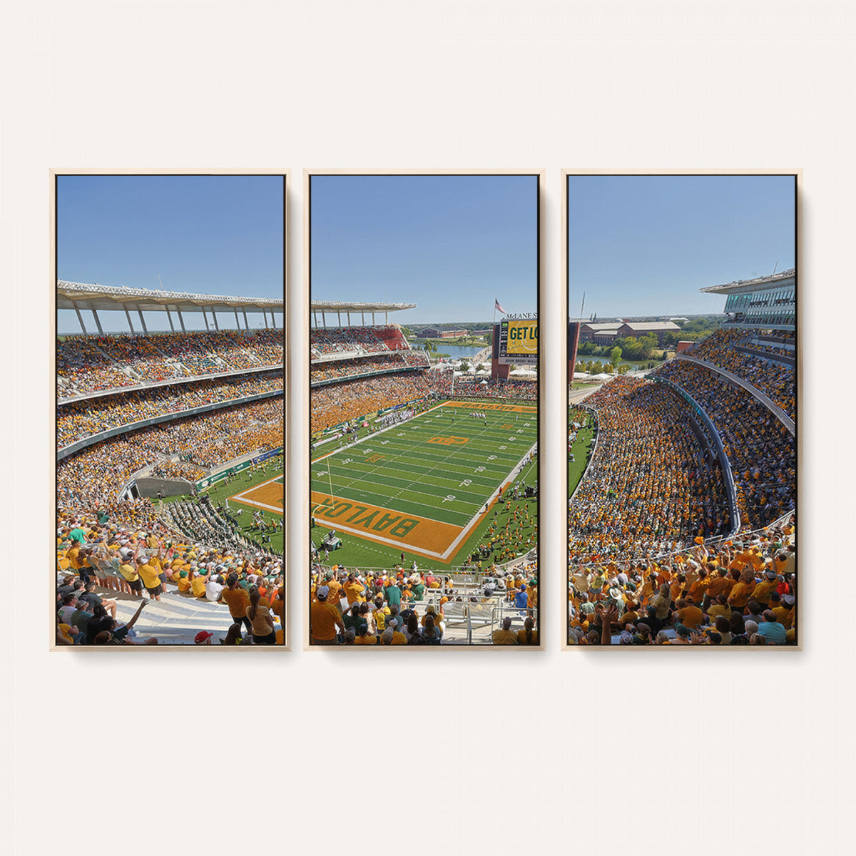 Baylor University Bears Football Team Print - Waco McLane