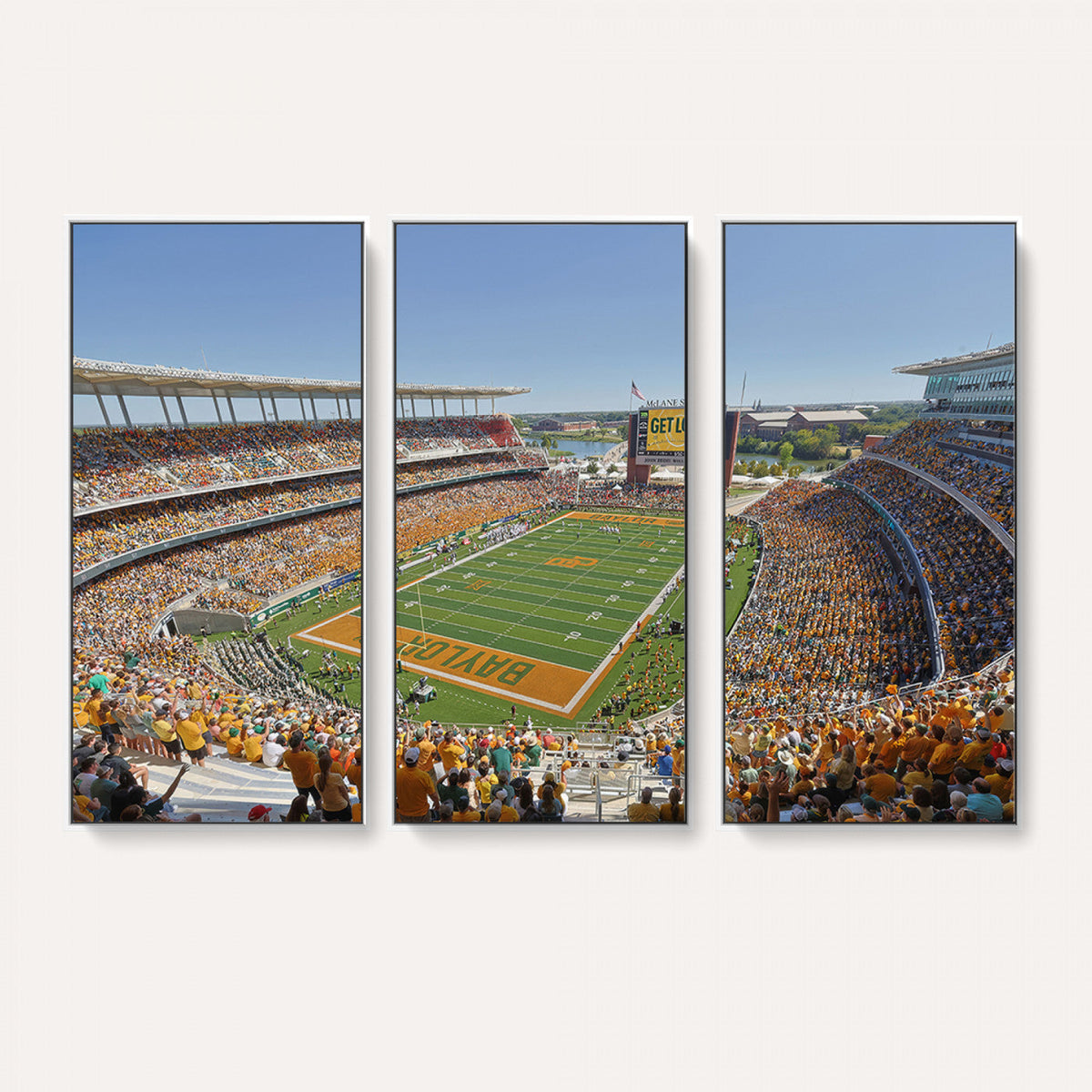 Baylor University Bears Football Team Print - Waco McLane