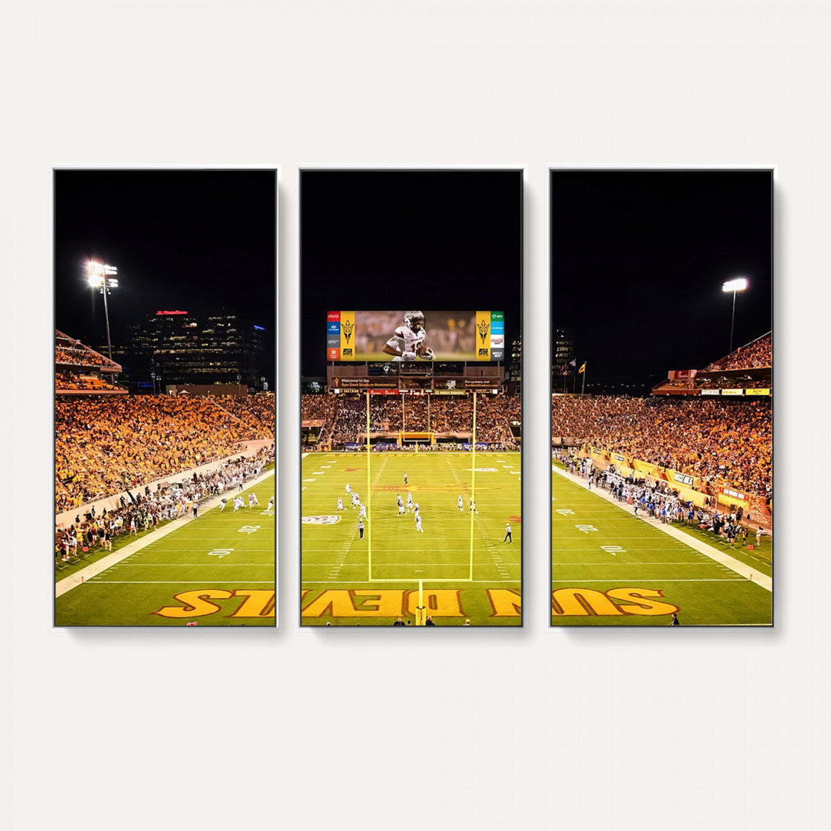 ASU Sun Devils Football Team Print - Phoenix Mountain