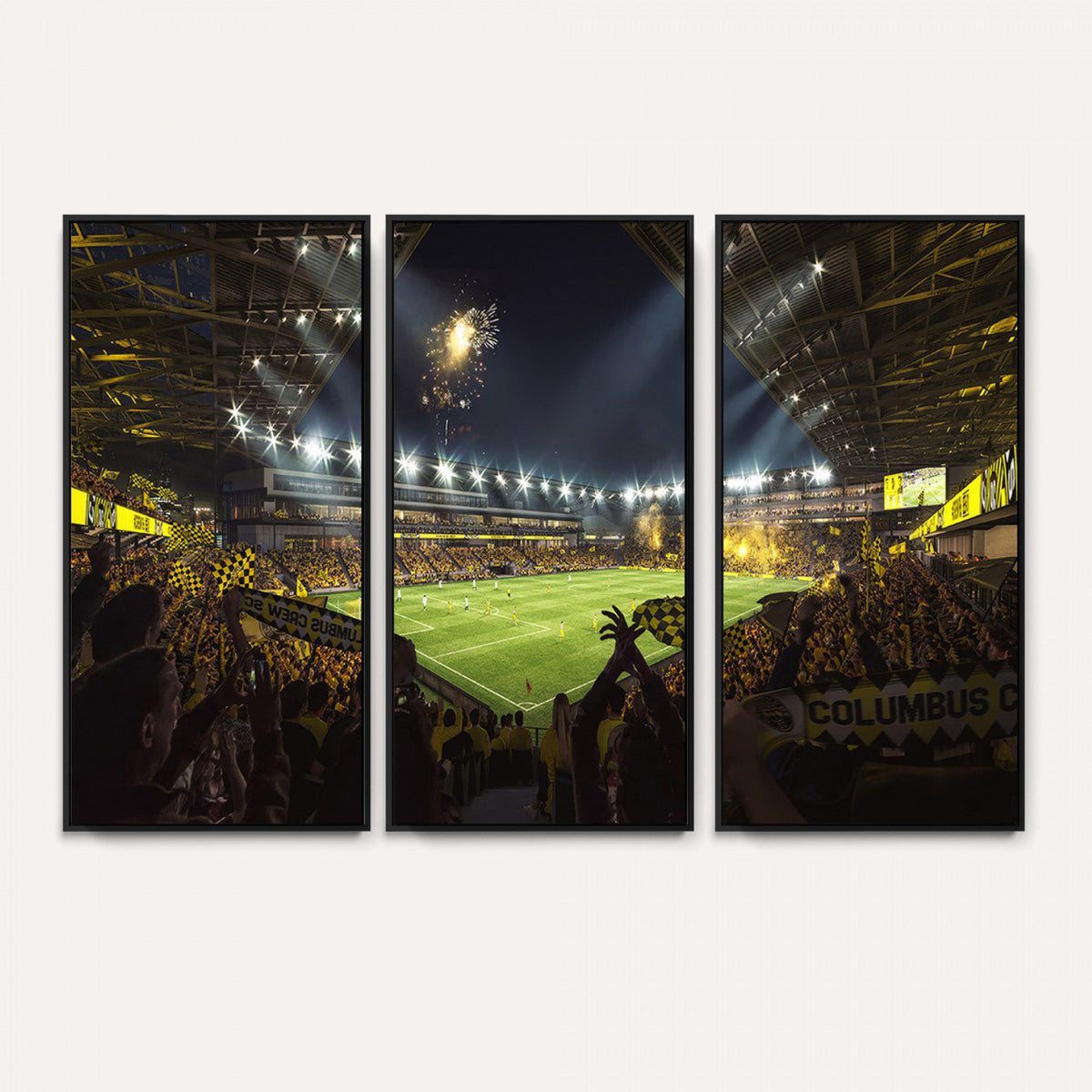 Columbus Crew Soccer Team Print - Columbus Crew Stadium Wall