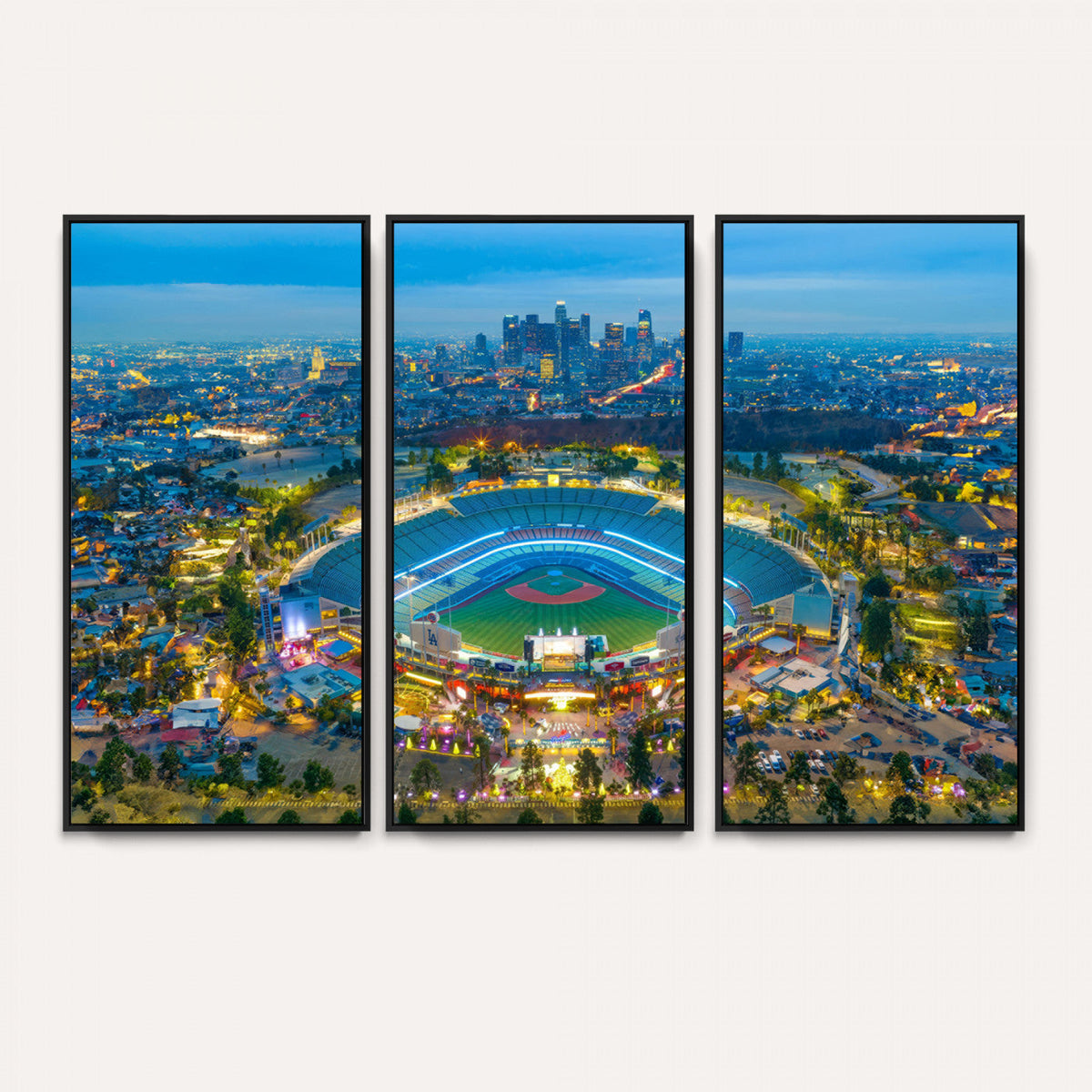 Los Angeles Dodgers Wall Art Canvas, Dodger Stadium Wall Art