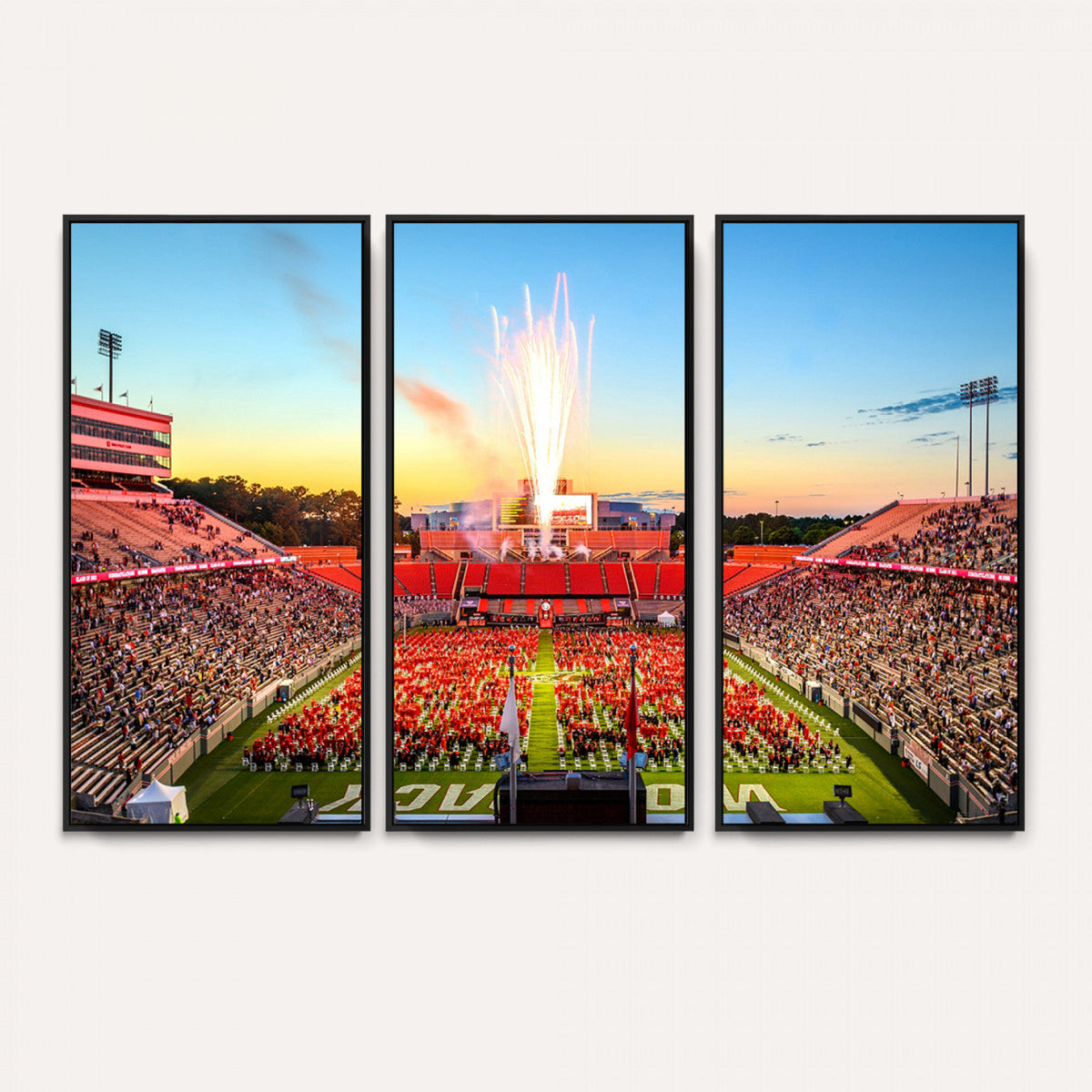 North Carolina State University Canvas Print, North Carolina