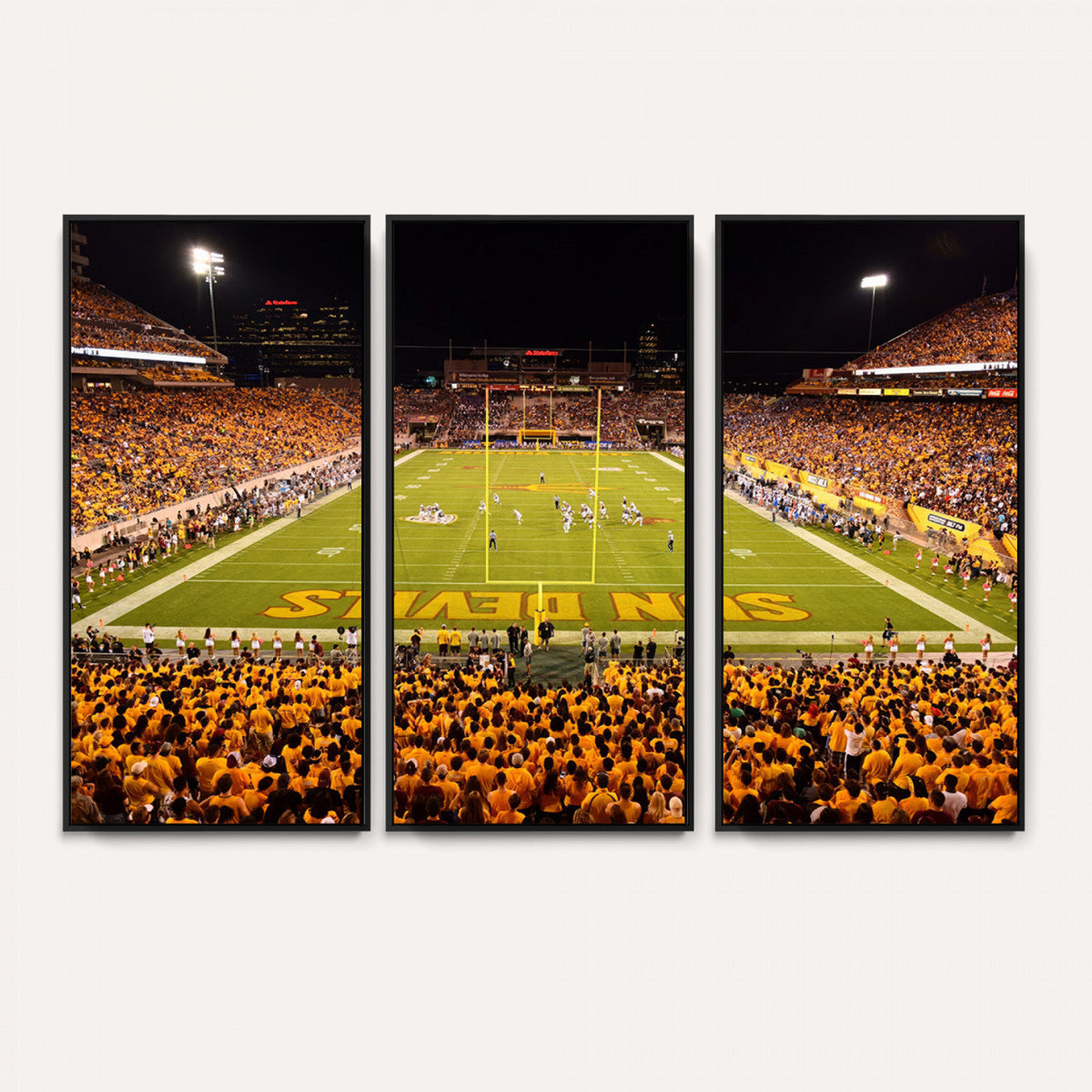 ASU Sun Devils Football Team Print - Phoenix Mountain