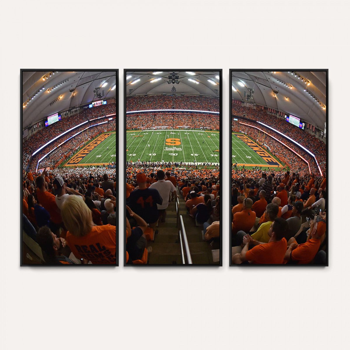 Syracuse University Orange Football Canvas Print, Football