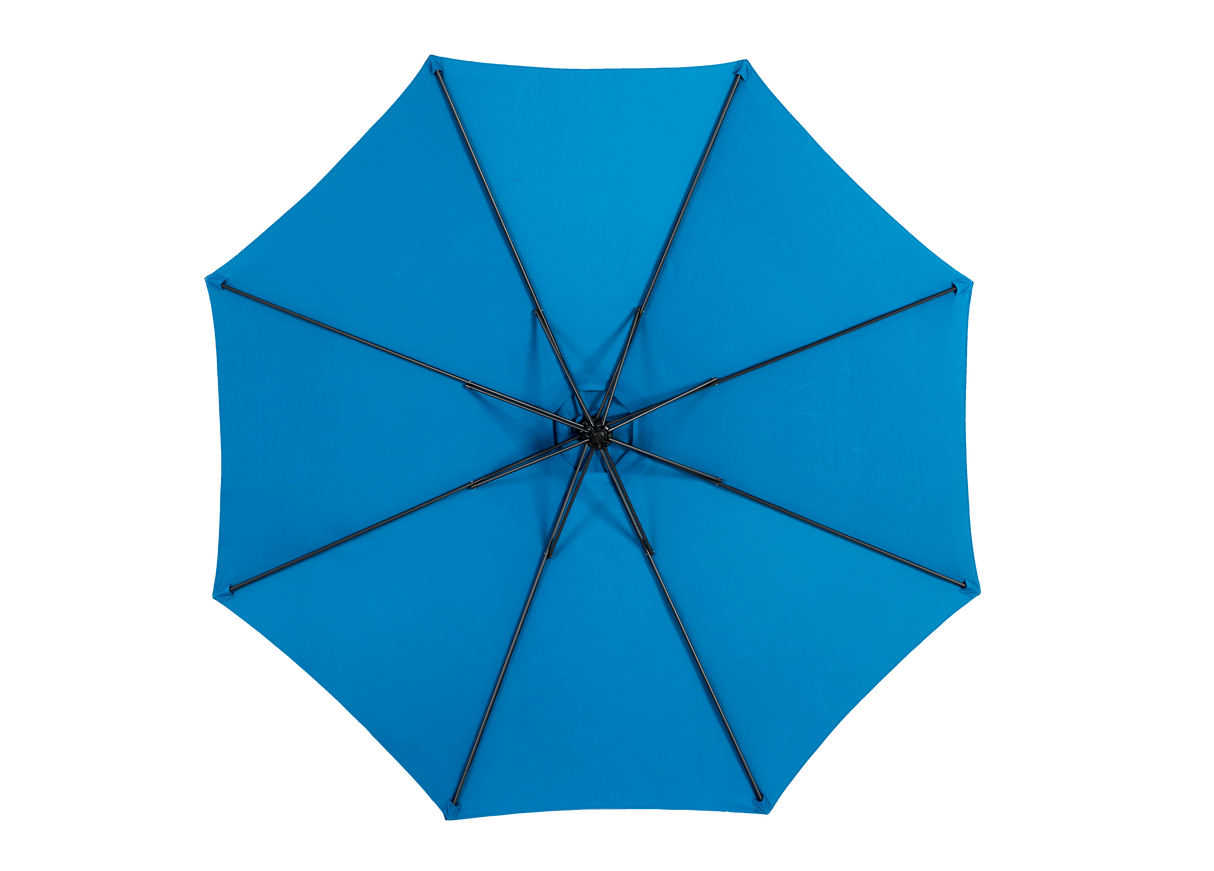 10ft Offset Hanging Market Patio Umbrella with Easy Tilt Adjustment
