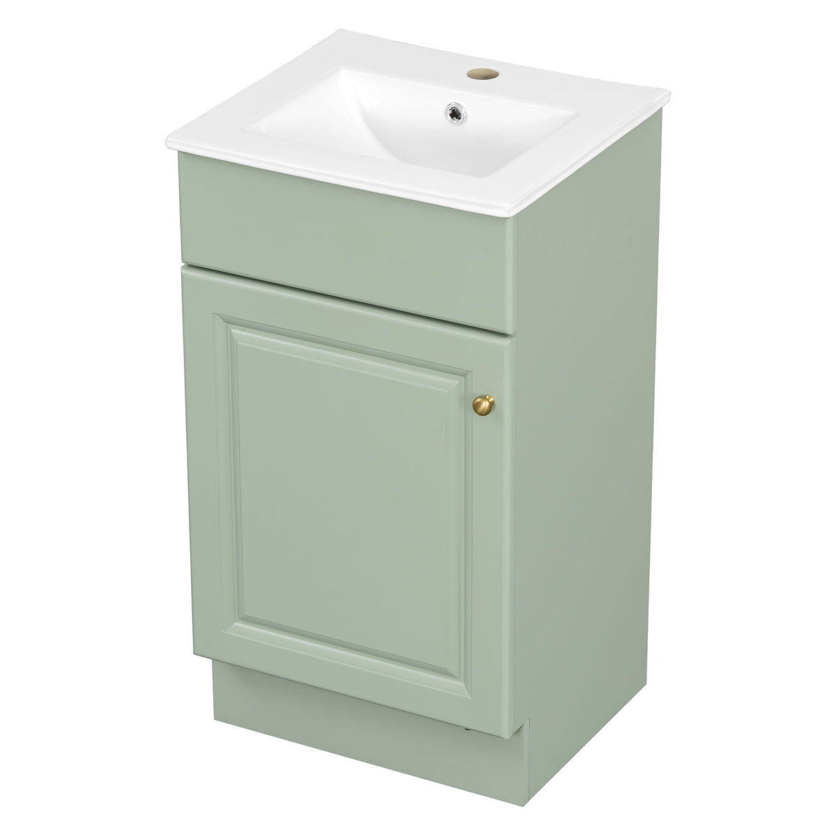 Bathroom Vanity With Sink, Cabinet With Adjustable Shelf