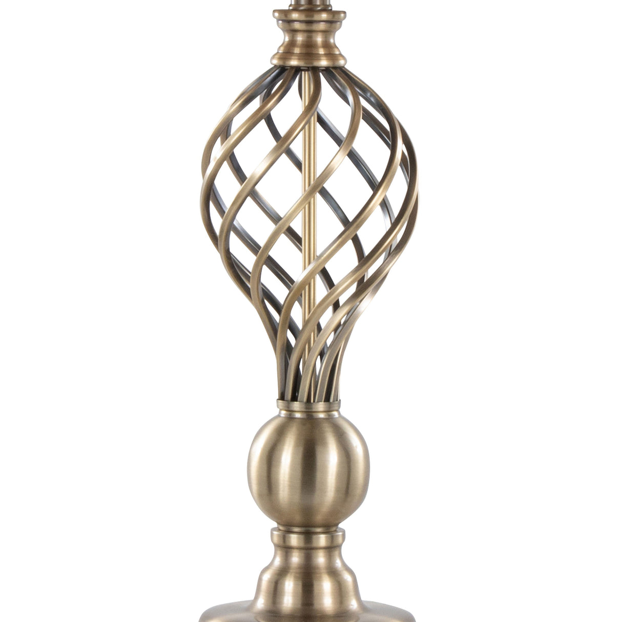 Linx Twist 29" Contemporary Metal Table Lamp Set of 2