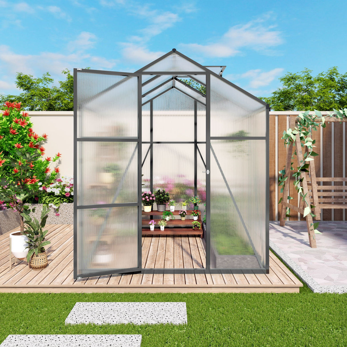 Gain Height Windproof house With Raised Base