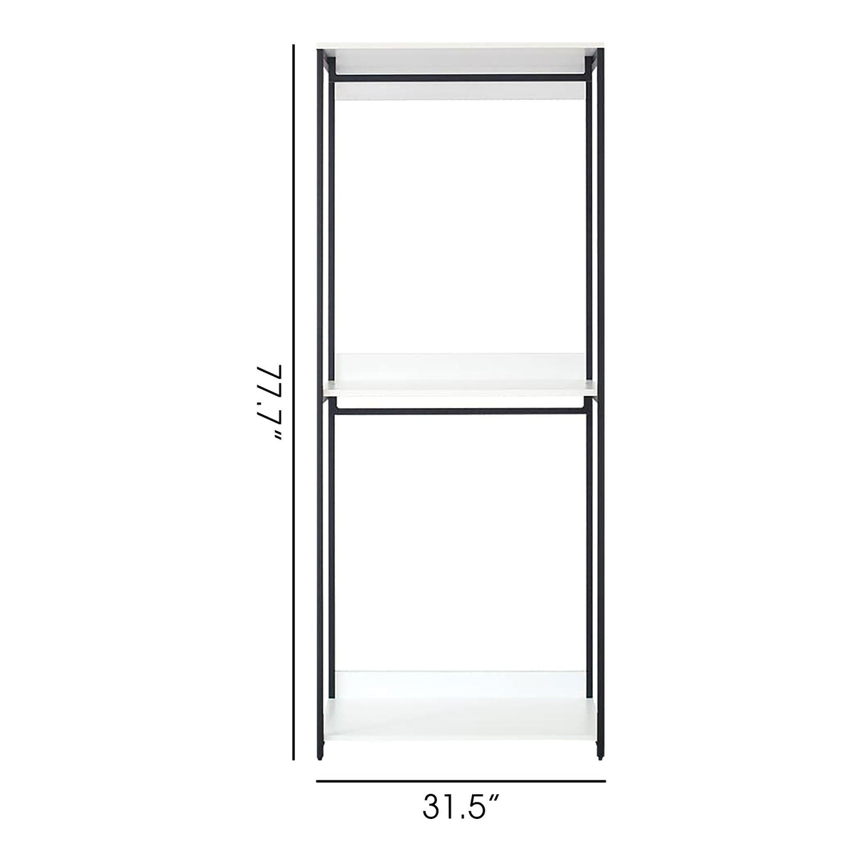 Fiona - Walk In Closet With Shelves