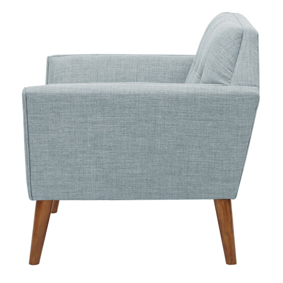 Modern Lounge Chair With Button Tufting