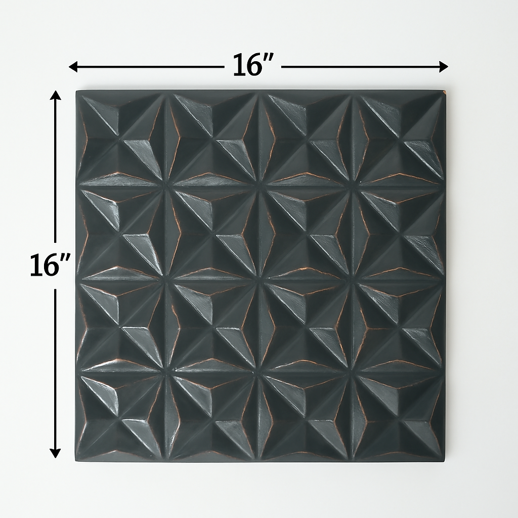Black Square Modern Wall Art
