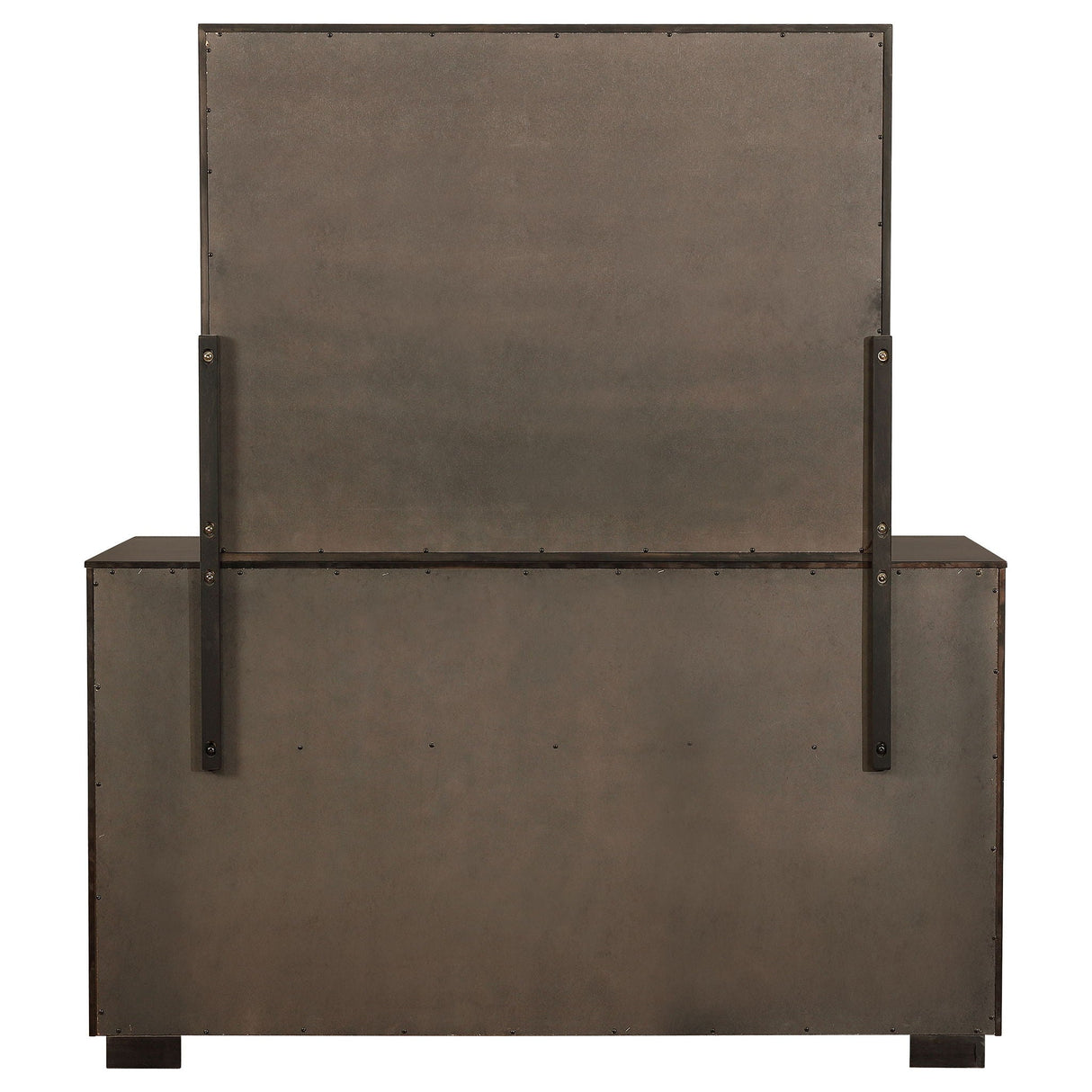 Durango 8-drawer Dresser with Mirror Smoked Peppercorn